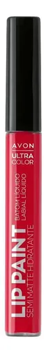 Labial Avon Color Ultra Lip Paint Color Lady In Red Rojo