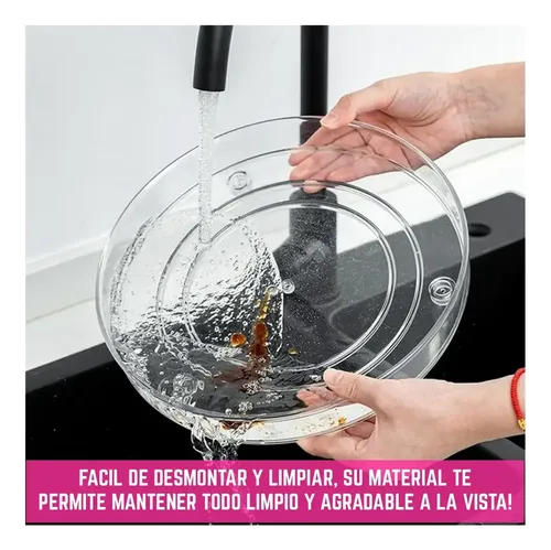 Organizador Giratorio Acrílico 2 Niveles Maquillaje Especias