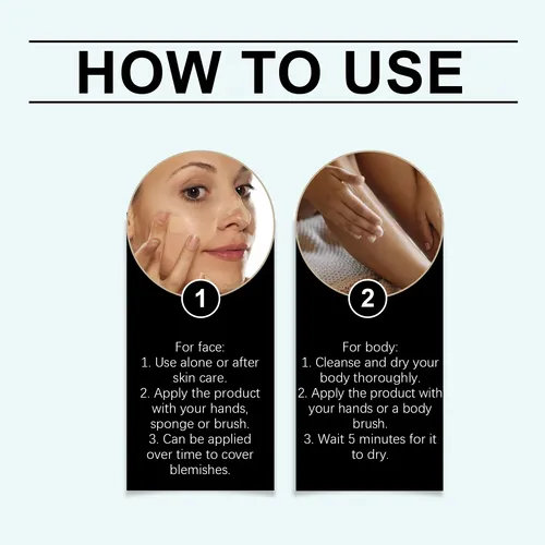 Crema Correctora Eelhoe Deep Skin Tone, Cera Facial Hidratan
