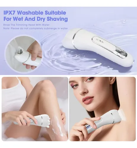 Epilador 7 En 1 Para Mujeres Qreeyx, Afeitadora Facial Y