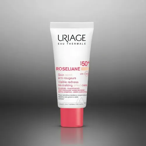 Uriage Roseliane Cc Cream Facial Spf50 Antirojeces Calmante