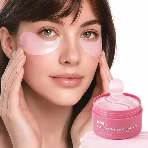 Parches De Colágeno Para Ojeras Koec Pdrn Cafeina 60 Piezas