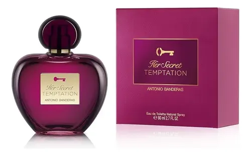 Perfume Antonio Banderas Her Secret Temptation Mujer 80 Ml