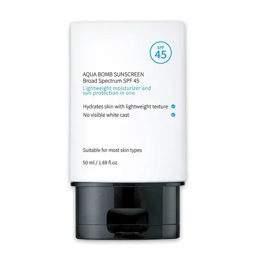 Crema Protectora Impermeable 2 En 1 Spf45 De Amplio Espectro