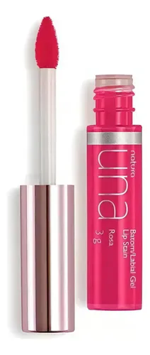 Natura Una Labial Gel Lip Stain Rosa Acabado Semimate