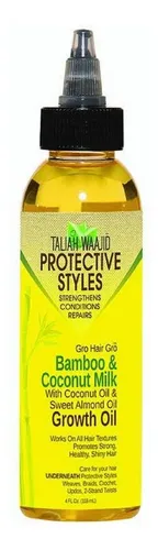 Aceite Para Crecimiento Capilar Taliah Waajid Hair Gro Bambú