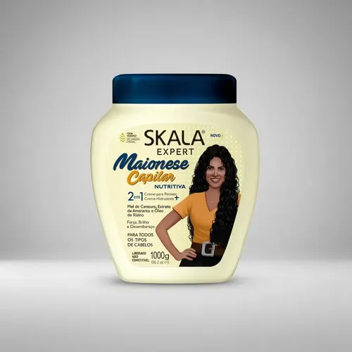 Maionese capilar Skala Máscara crema peinar hidratante 1000g