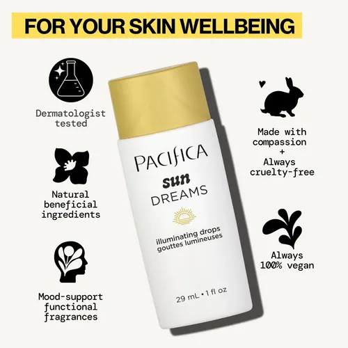 Iluminador Facial Pacifica Glow Drops Sunset 2x30ml