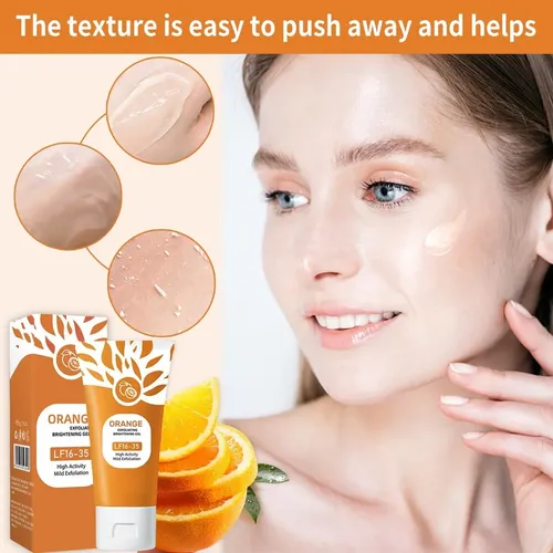Bf Exfoliantes De Naranja Para Rostro Y Cuerpo, Gel H