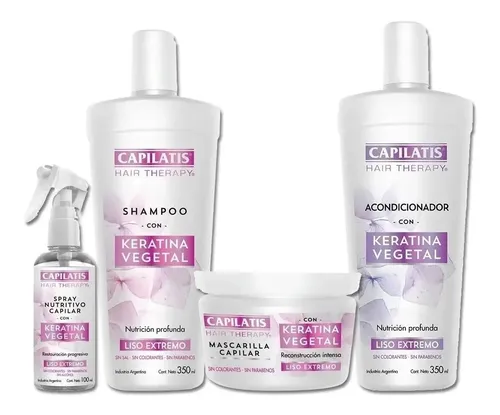 Set Capilatis Hair Therapy Keratina Vegetal
