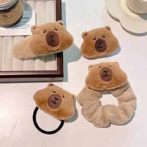 Para Peluches De Capibara Con 6 Accesorios De Capibara
