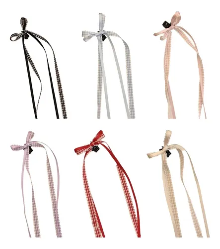 (pk) Horquilla De Pelo Con Lazo For Mujer Con Cinta Larga