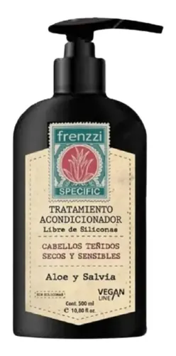 Acondicionador Frenzzi Salvia y Aloe Libre de Siliconas