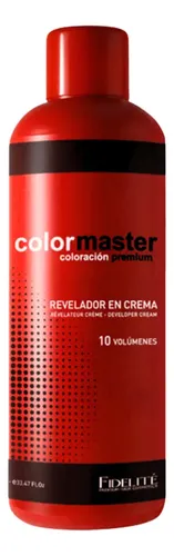 Tintura Fidelité Colormaster X 10 U + Oxidante 10 Vol 1l Sin Tono