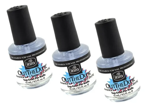 Top Coat De Secado Ultra Rápido Out The Door N.º 1 Para