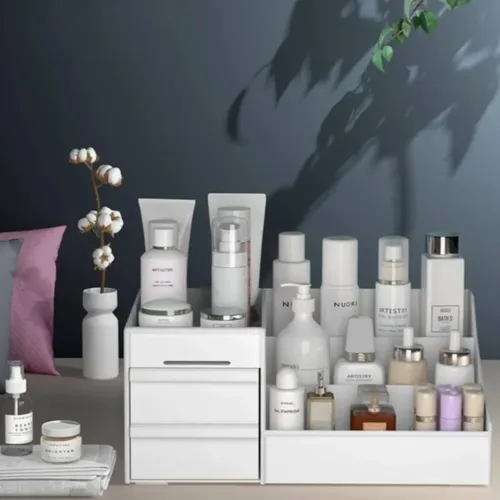 Organizador Maquillaje Cremas Escritorio Oficina Cajones
