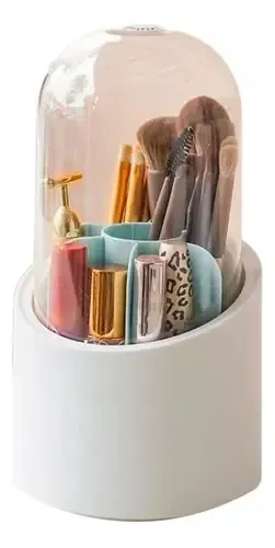 Organizador Cosmetiquero Brochas Y Lápices 360 Giratorio Color Unico