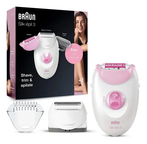 Depiladora Braun Silk-épil 3 3-270 Para Mujer