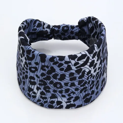 Diademas Deportivas Con Diseño De Leopardo Elástico For ..