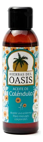 Aceite Corporal De Caléndula Para Masajes Oasis X60cc Tipo de envase Frasco