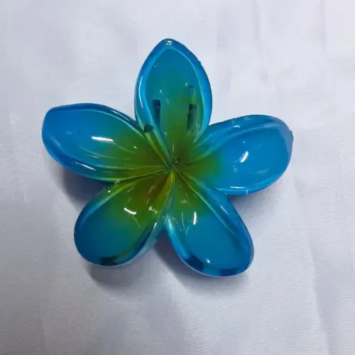 Set X4 Broches Hibiscus Para Pelo – Pack 4 Flores Hawaiianas Surtido