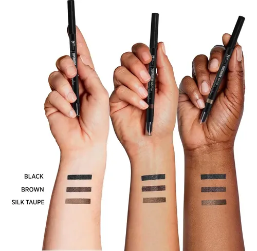 Lápiz Delineador Retráctil It Cosmetics Black Brown