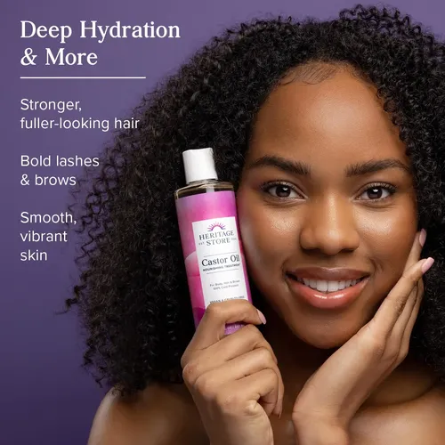 Tratamiento Capilar Con Aceite De Ricino Heritage Store, 120