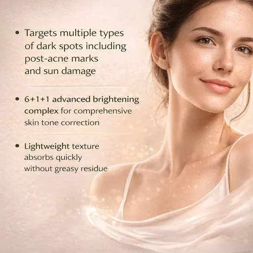 Crema Facial Aclaradora De Manchas Y Brillo 50g