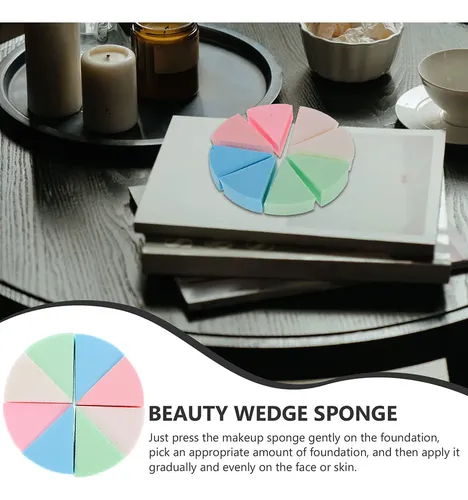 3 Juegos De Esponjas De Maquillaje, Esponjas Faciales Reutil