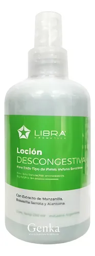 Locion Descongestiva Manzanilla Alantoina 250ml Marca Libra