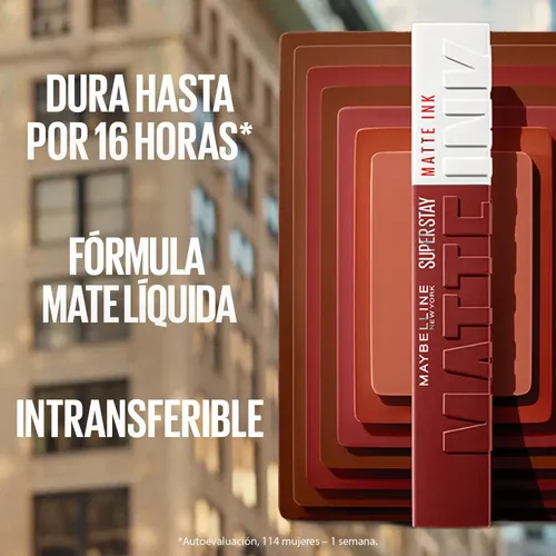 Labial Maybelline Matte Ink Super Stay Voyager