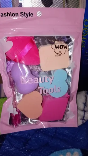 Set De 6 Esponjas Para Base Maquillaje