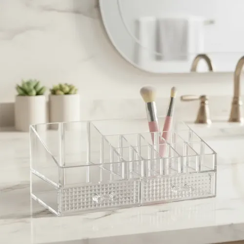 Organizador De Maquillaje De Acrílico Transparente