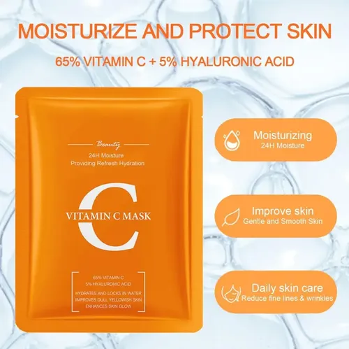 Mascarilla Facial Vitamina C Bioaqua X1