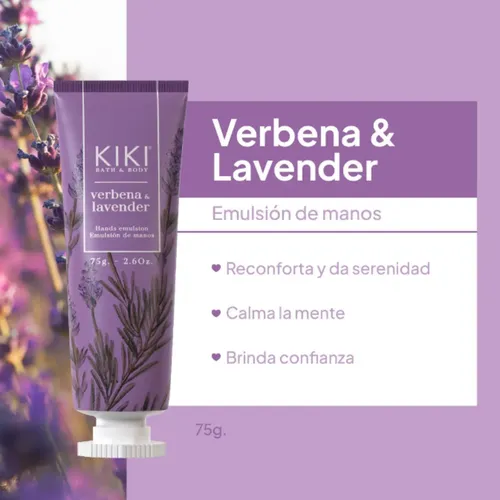 Verbena Y Lavanda Gel De Ducha Crema Corporal Y Manos Idraet