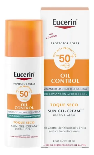 Eucerin Sun Protector Solar Fps 50 Oil Control Toque Seco