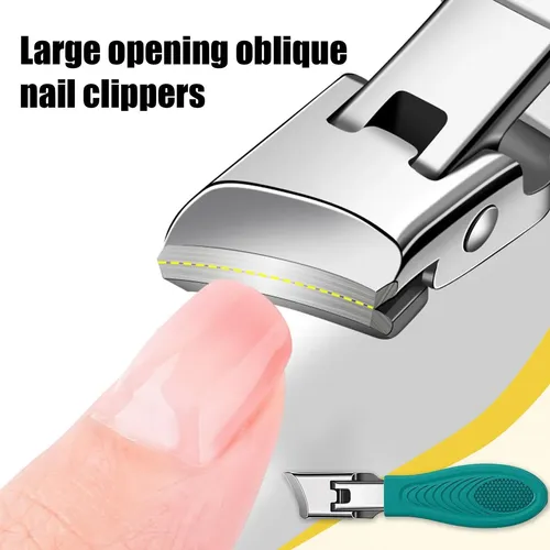 Ergonomic Toe Nail Clippers, Portable Multiused, Nail