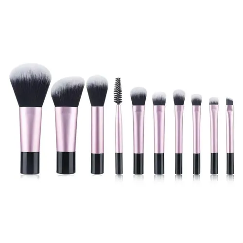 Set De Pinceles De Maquillaje Mano De Cristal Viaje Er