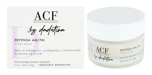 Crema Facial Acf By Dadatina Defensa Am/pm X 50 G