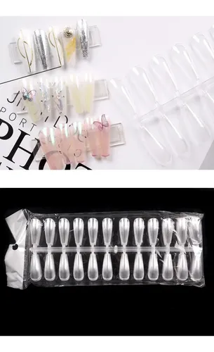 120 Tips Pres On Soft Gel Lisas Mely Fc