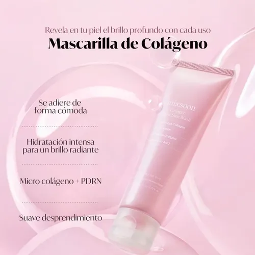 Mixsoon Collagen Glass Skin Mask Peel Off 80ml.- Todo Tipo De Piel