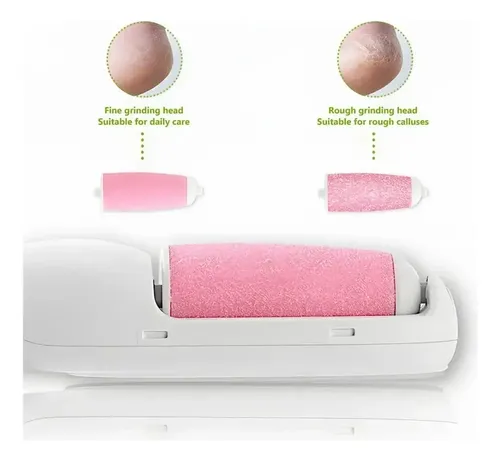 Depiladora Magica Y Exfoliador De Pies 2 En 1 Electrica