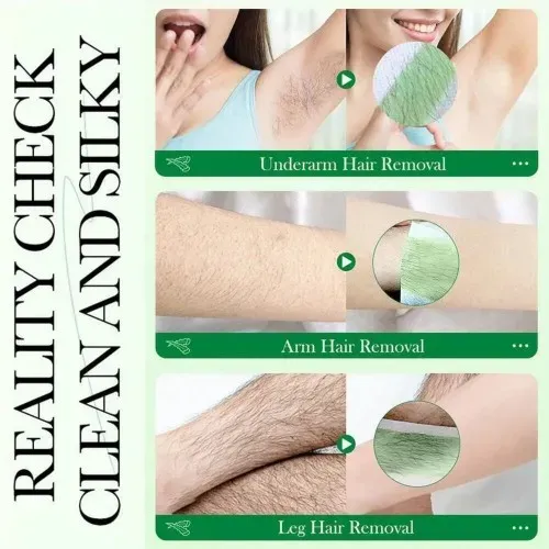 Bandas Depilatorias X20 Corporal Aloe Naturales Dobles