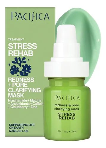 Mascarilla Calmante Pacífica Stress Rehab Niacinamida