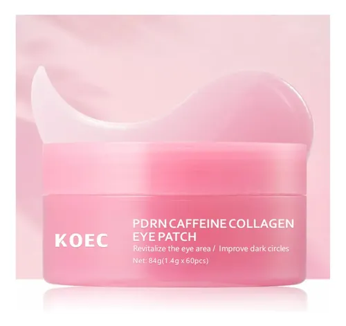 Parches Under Eye Colágeno Cafeína Antiedad Ojeras Coreano