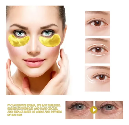 Máscara Para Contorno De Ojos Eelhoe Colágeno Hialurónico Todo Tipo De Piel