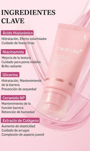 Medicube Collagen Night Wrapping Mask 75ml – K Beauty Momento De Aplicación Noche Tipo De Piel Todo Tipo De Piel