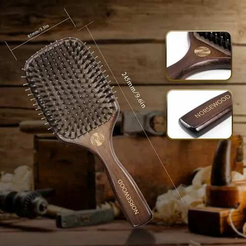 Cepillo De Pelo Desenredante Norsewood Pack De 2 Marrón
