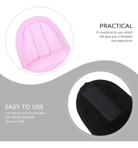Qs Juego De 4 Diademas De Maquillaje For Lavado De Cara For