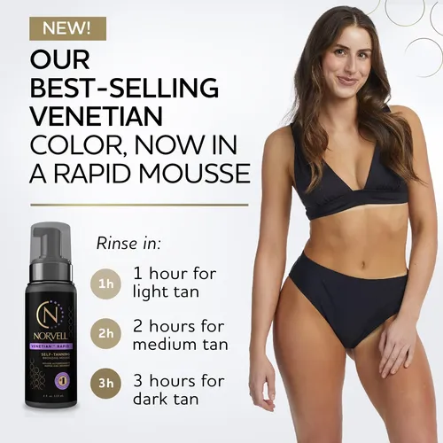 Mousse Autobronceadora Norvell Venetian Rapid 118 Ml